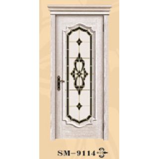 實(shí)木復(fù)合門sm-9114
