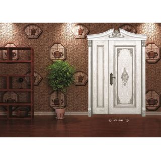 實木復合門sm-9091