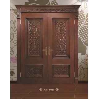 實(shí)木復(fù)合門sm-9001