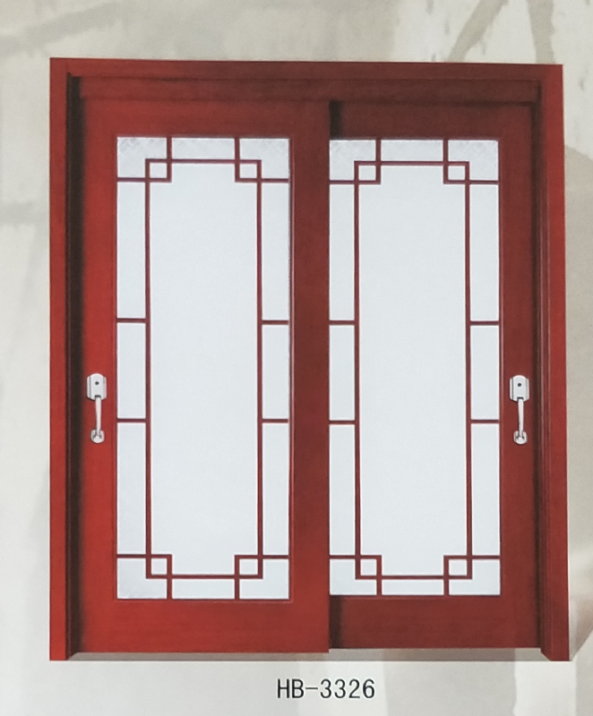 實木復(fù)合門HB-3326